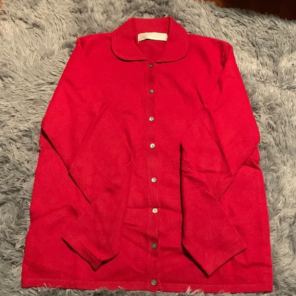 Valerie Stevens Sweaters - Valerie Stevens Two Ply Cashmere Sweater - Size Medium